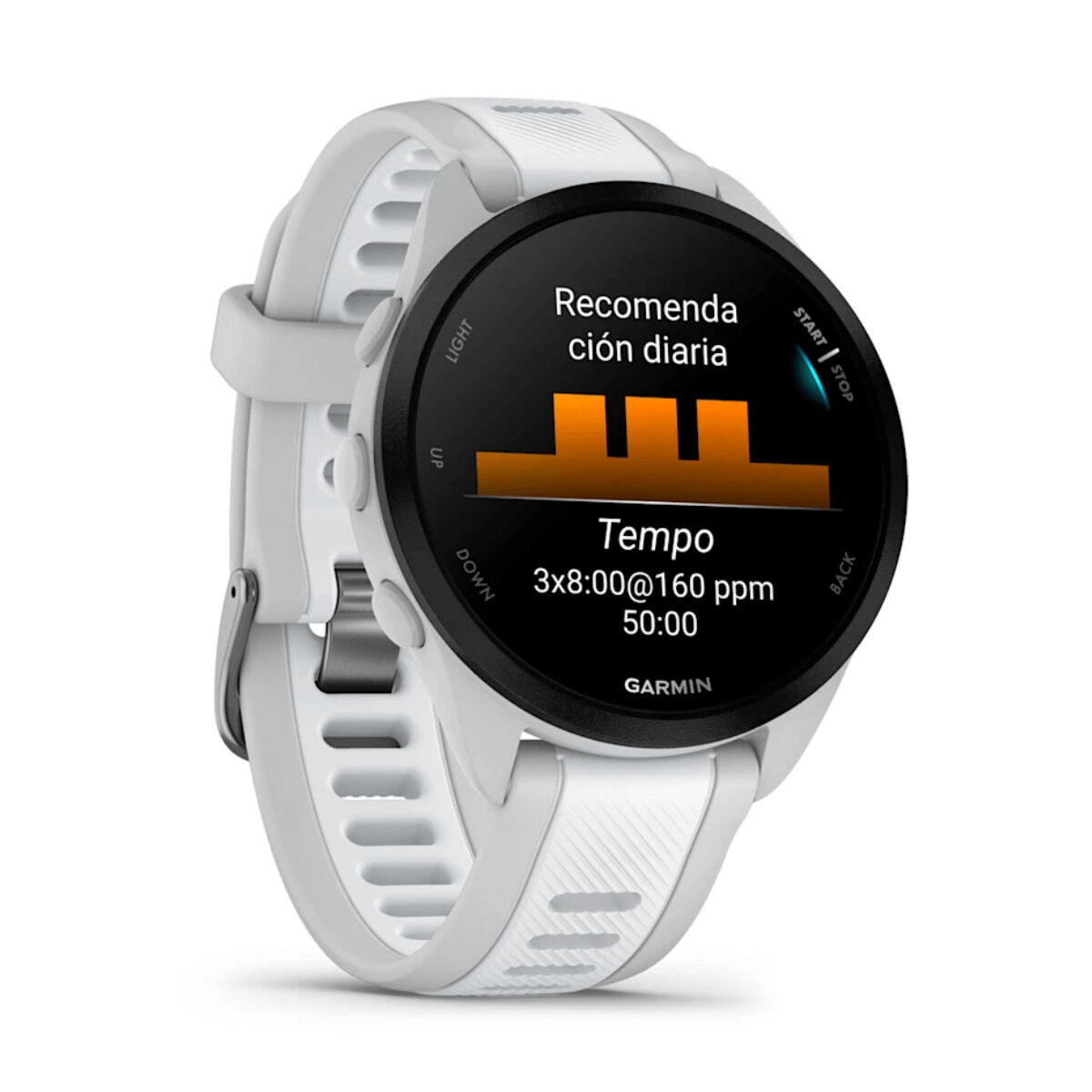 Smartwatch GARMIN Forerunner 165 Music White 1,2″ 43 mm