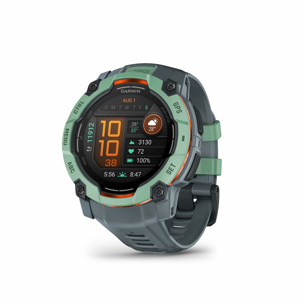 Men’s Watch GARMIN 010-03020-01 Black Green