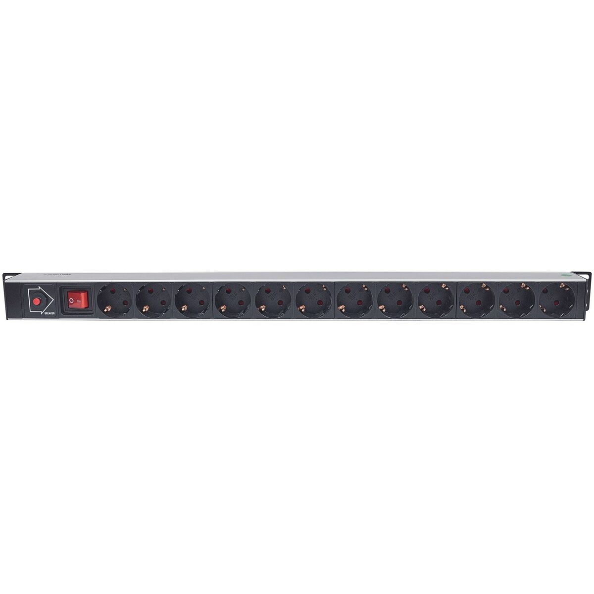 Schuko 27″ 12 Way Multi-socket Adapter Intellinet 714044 (1,8 m)