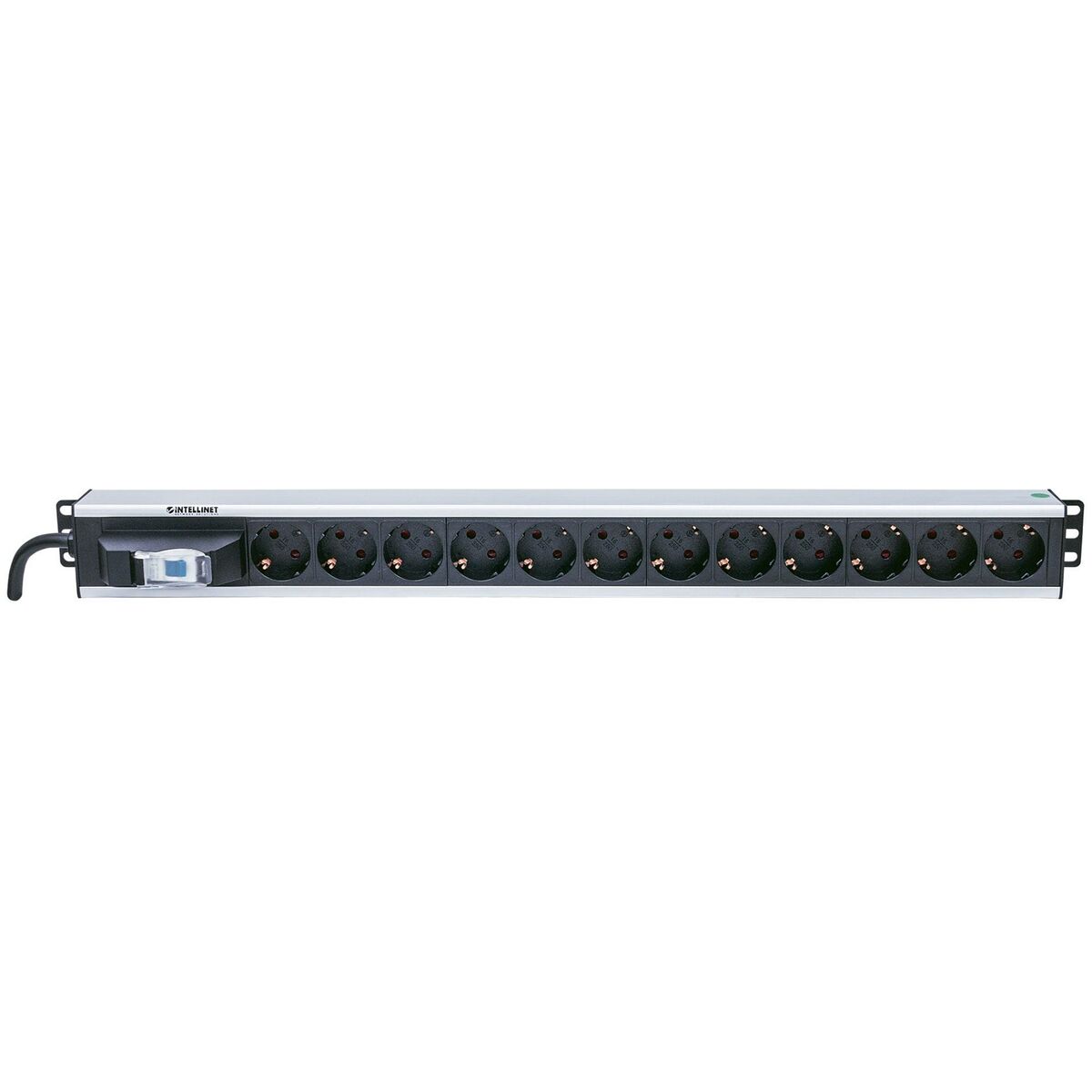 Schuko 27″ 12 Way Multi-socket Adapter Intellinet 711449 (1,6 m)