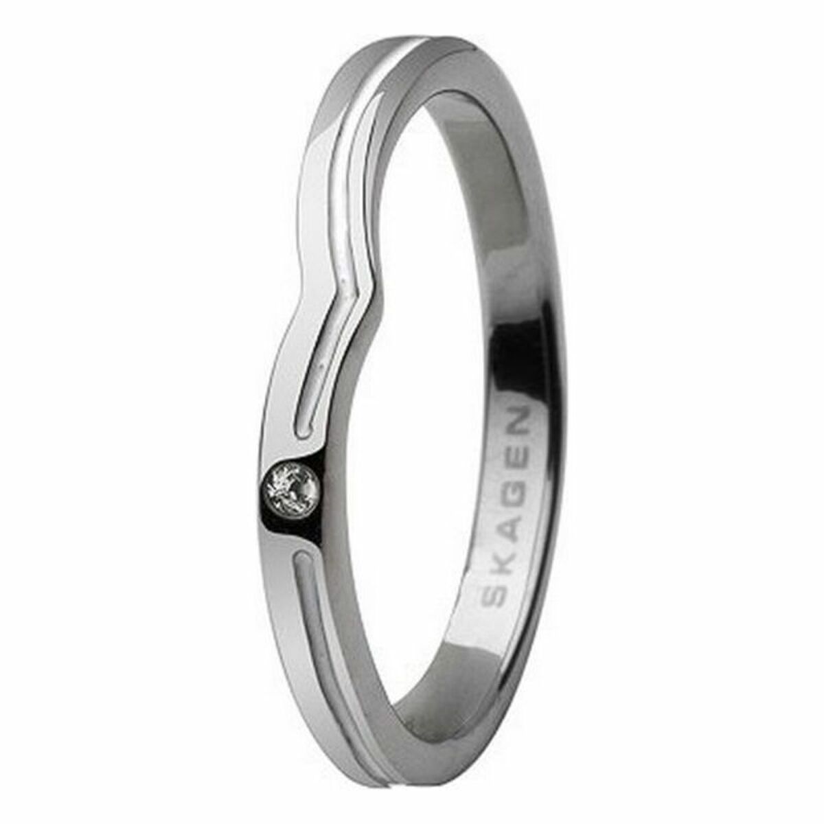 Ladies’ Ring Skagen JRSW018SS Ladies’ Ring Skagen JRSW018SS