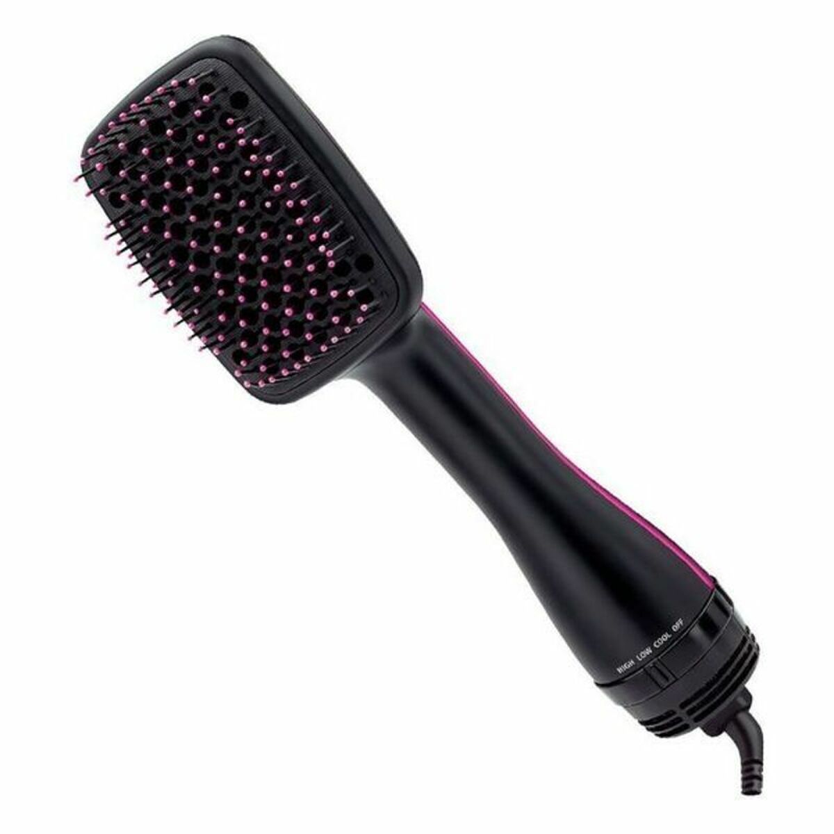Heat Brush Revlon RVDR5212 Black Pink 800W Heat Brush Revlon RVDR5212 Black Pink 800W