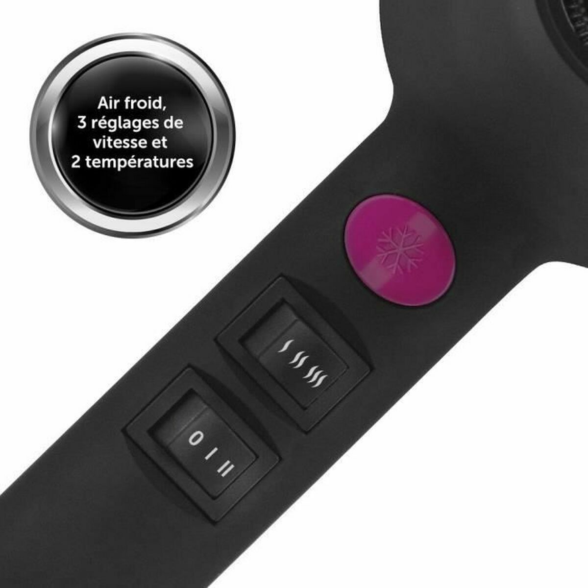 Hairdryer Revlon RVDR5251E Black 2000 W