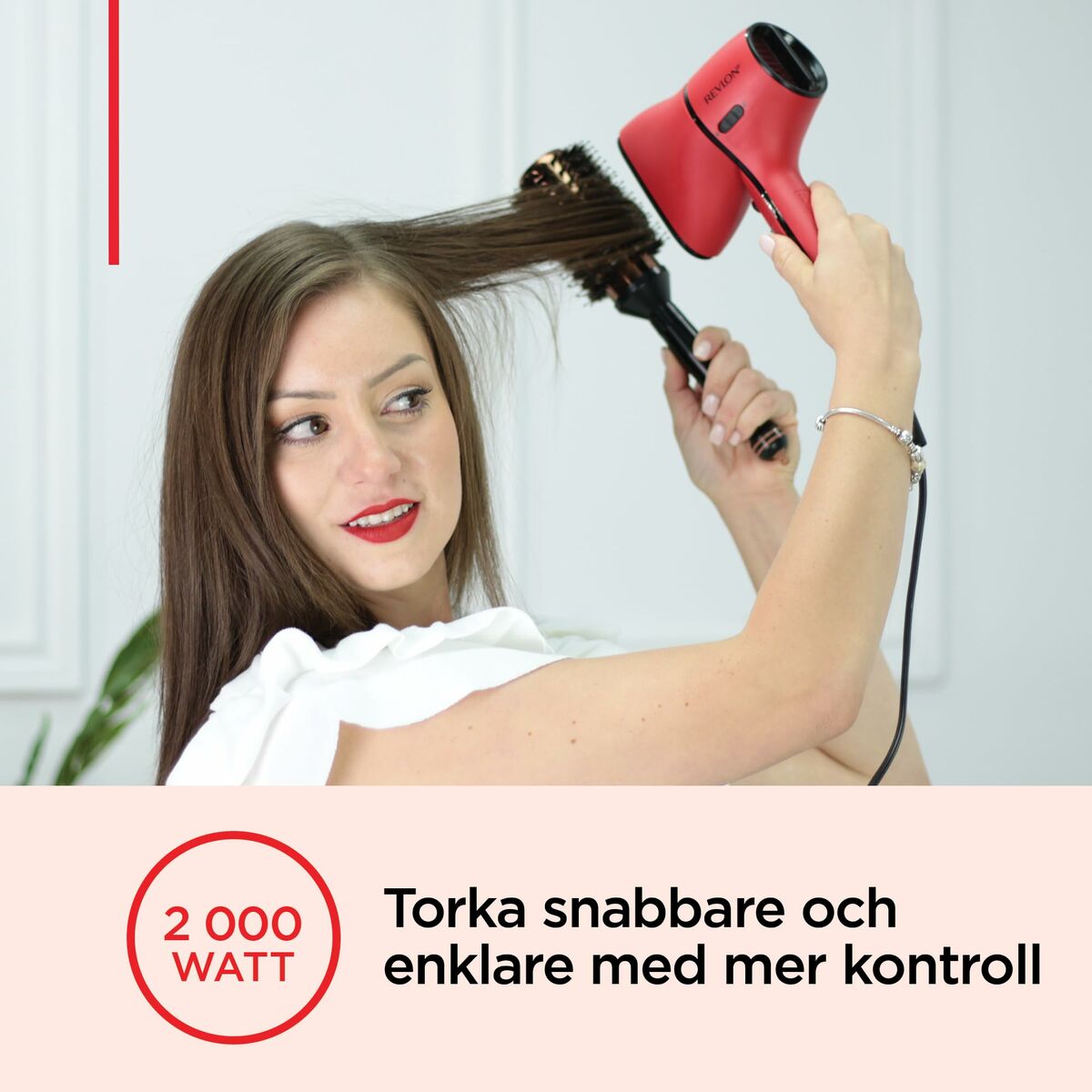 Hairdryer Revlon RVDR5320E Red 2000 W