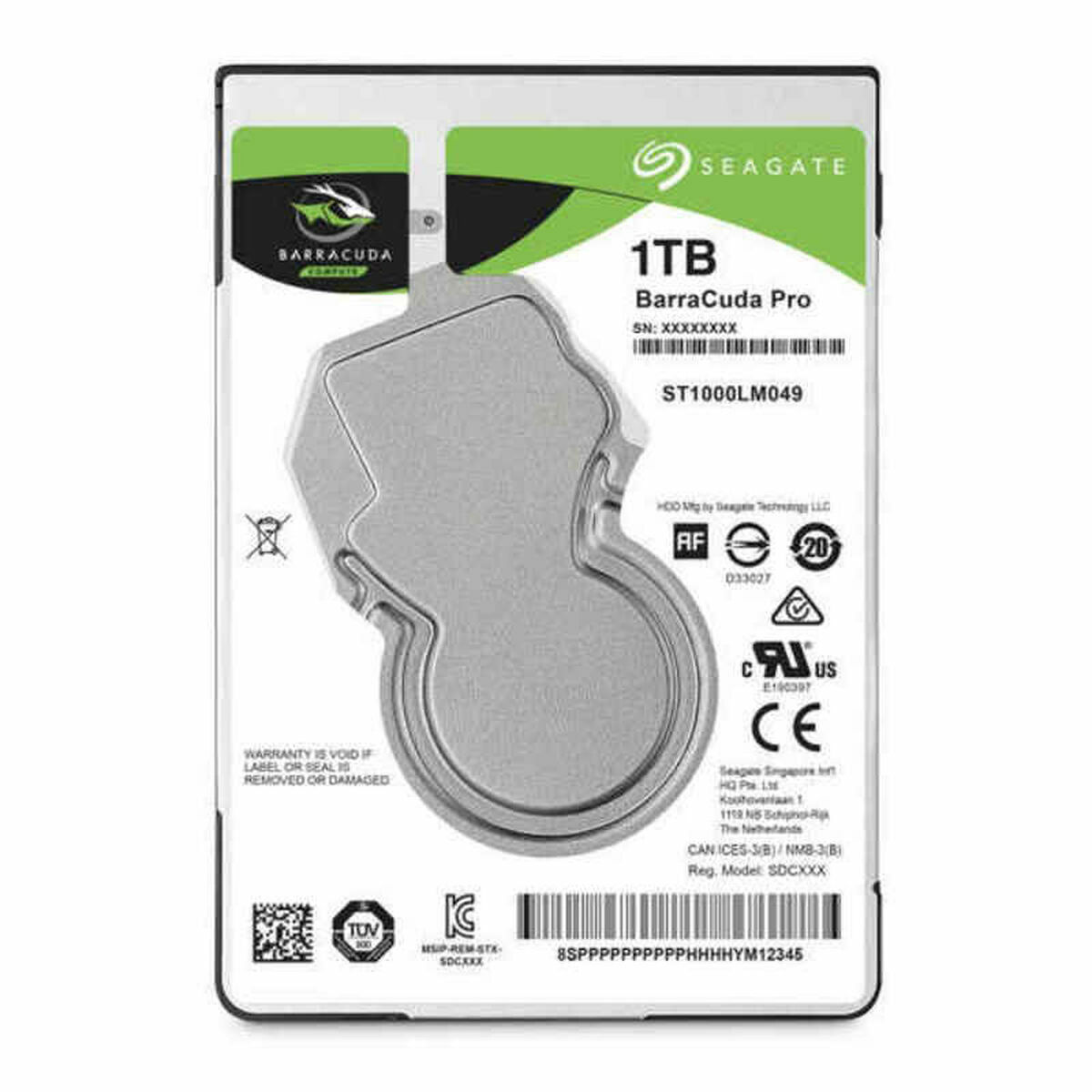 Hard Drive Seagate Barracuda Pro 2,5″ 1 TB