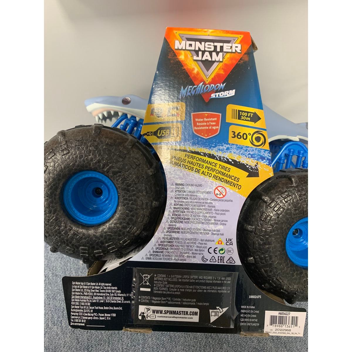 Remote-Controlled Car Monster Jam Monster Jam Megalodon Storm