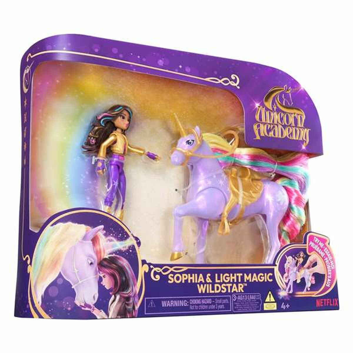 Doll Spin Master Sophia Unicornio Wildstar (4 Units)