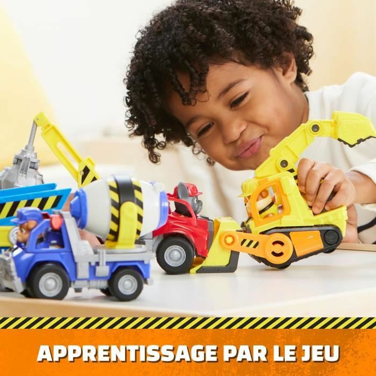 Lorry Spin Master RUBEN Yellow Jaune