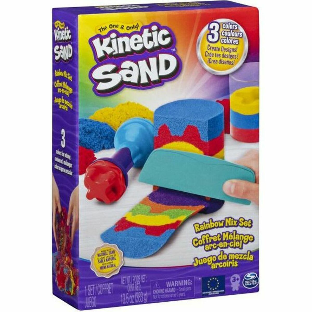 Magic sand Kinetic Sand 6053691 Rainbow Magic sand Kinetic Sand 6053691 Rainbow