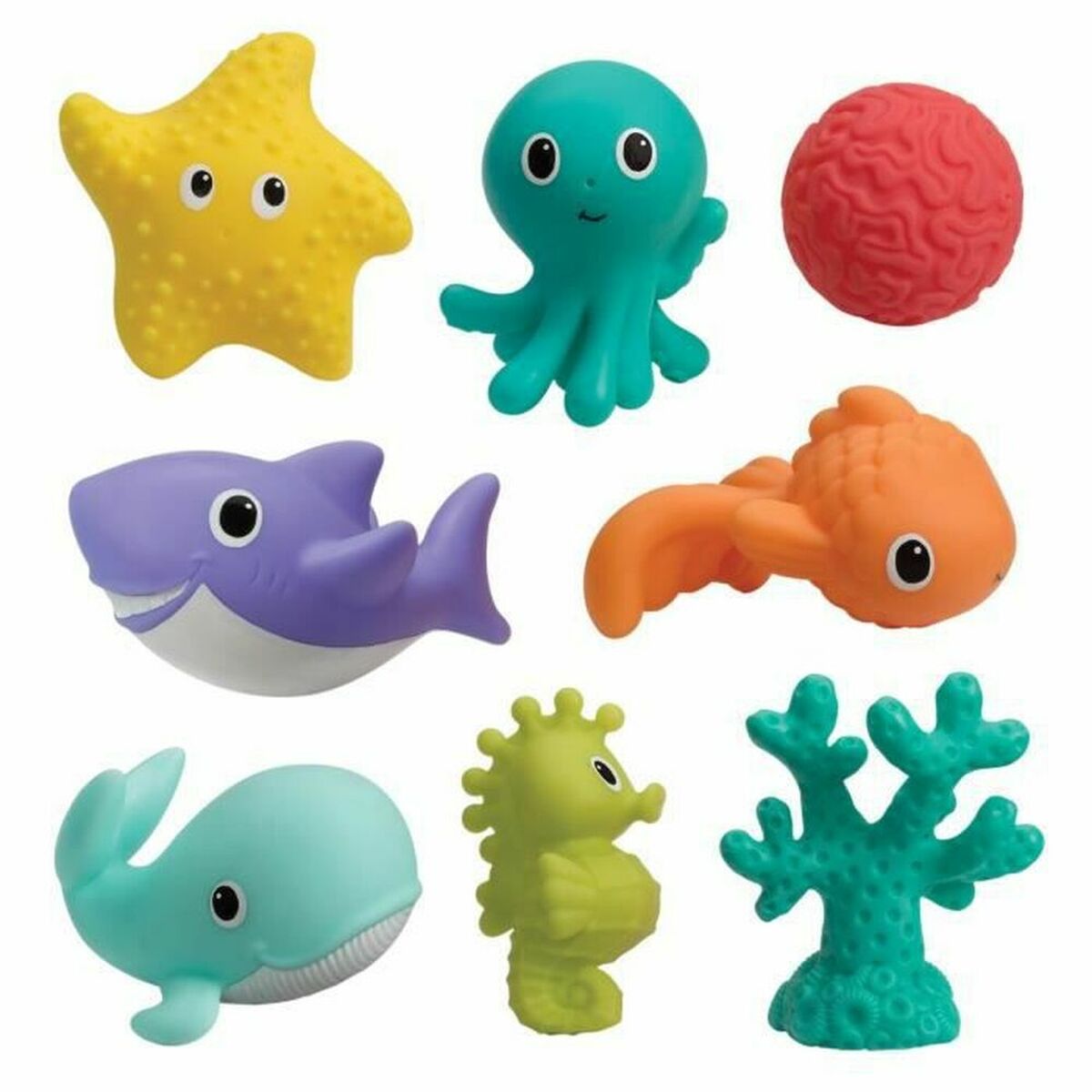 Bath Toys Infantino 8 Pieces Bath Toys Infantino 8 Pieces
