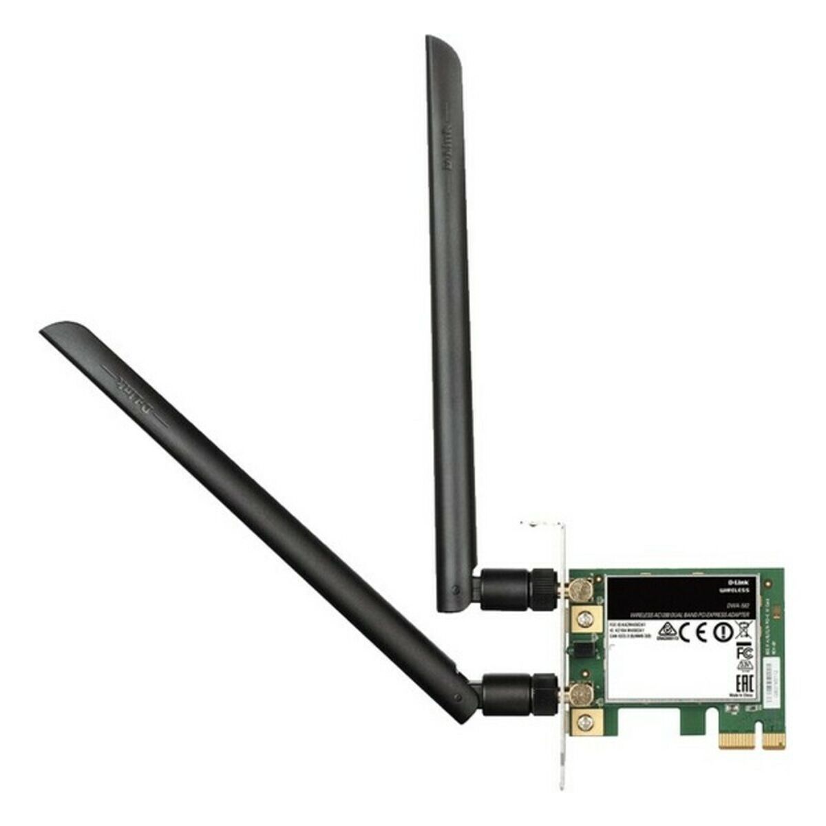 Wi-Fi Network Card D-Link DWA-582 5 GHz 867 Mbps LED Wi-Fi Network Card D-Link DWA-582 5 GHz 867 Mbps LED