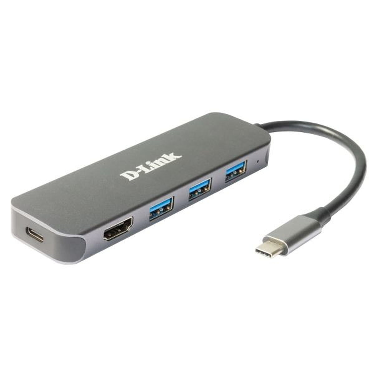 USB Hub D-Link DUB-2333 Grey 60 W USB Hub D-Link DUB-2333 Grey 60 W