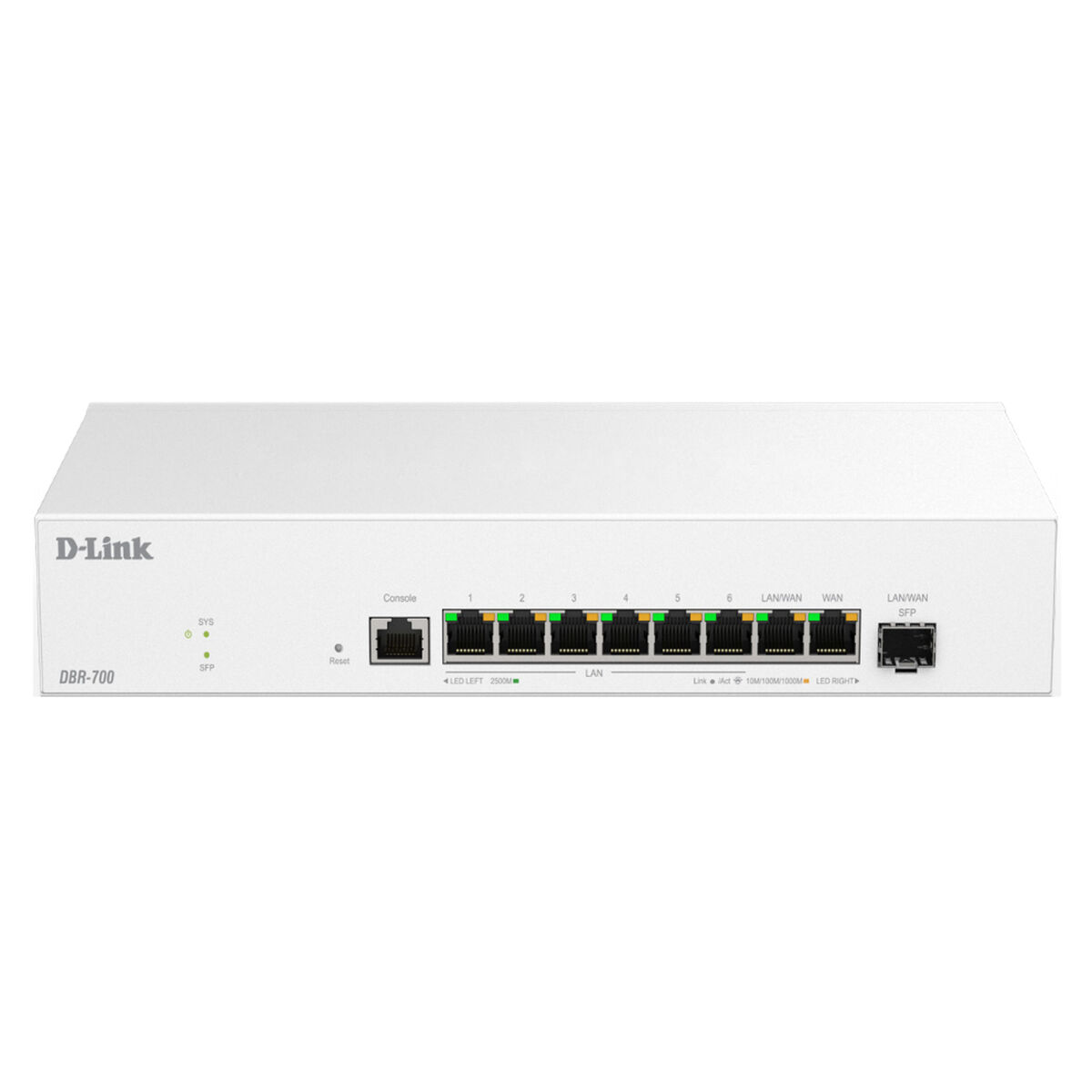 Router D-Link DBR-700 White 8 Ethernet LAN Router D-Link DBR-700 White 8 Ethernet LAN