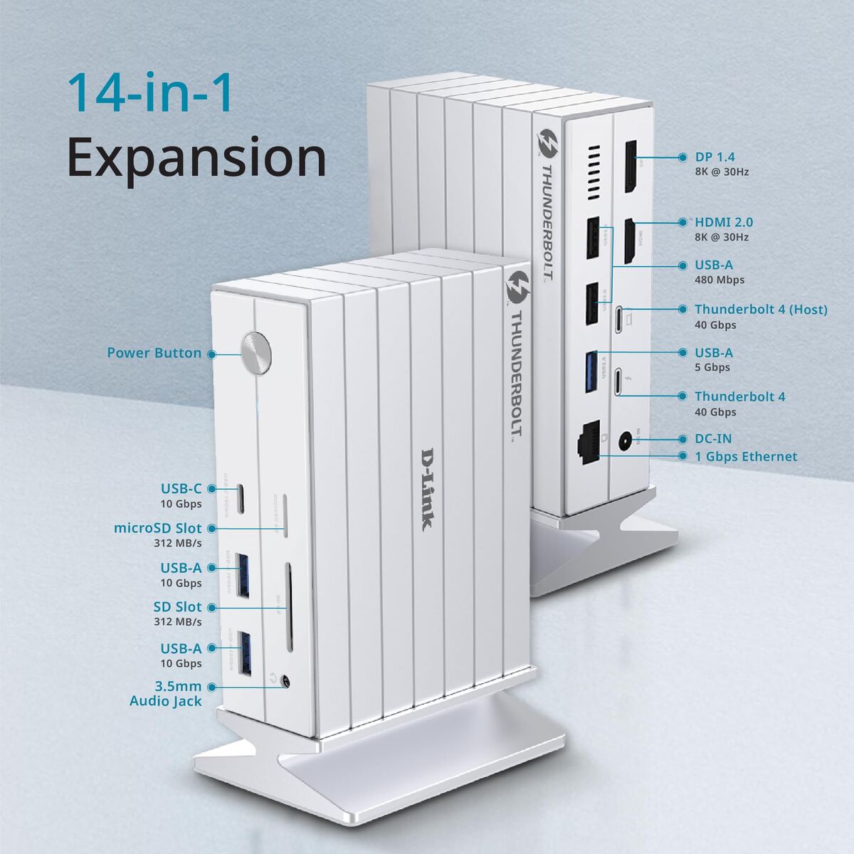 USB Hub D-Link DUF-E01/E Black
