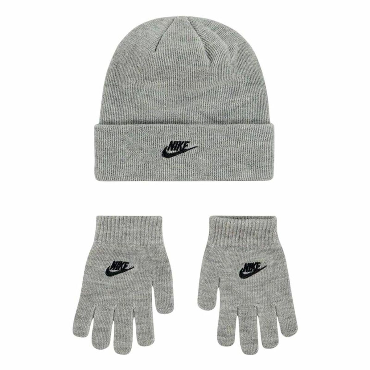 Hat & Gloves Nike Club Grey (One size)