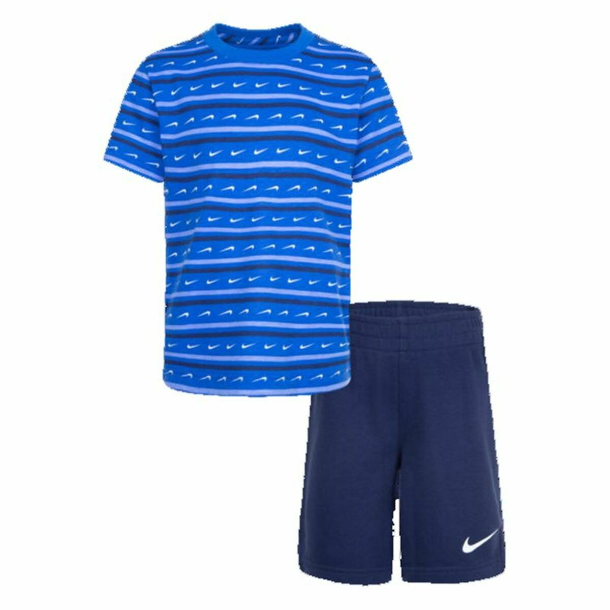 Children’s Sports Outfit Nike Swoosh Stripe Blue
