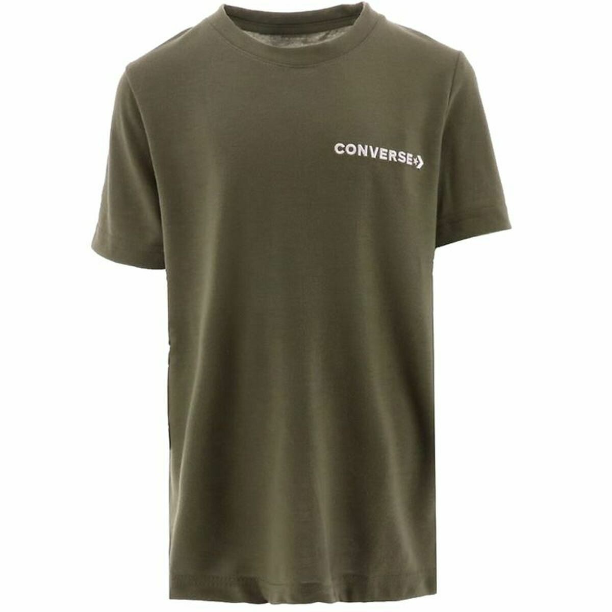 Short Sleeve T-Shirt Converse Field Surplus Green Short Sleeve T-Shirt Converse Field Surplus Green
