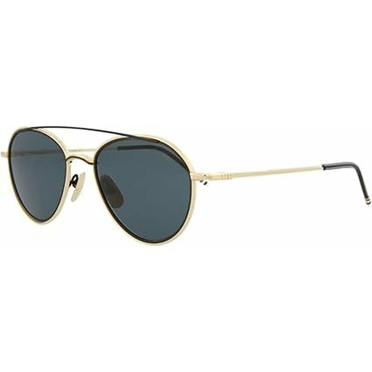 Unisex Sunglasses Thom Browne TB-109-A-T-GLD-BLK-53  53 mm