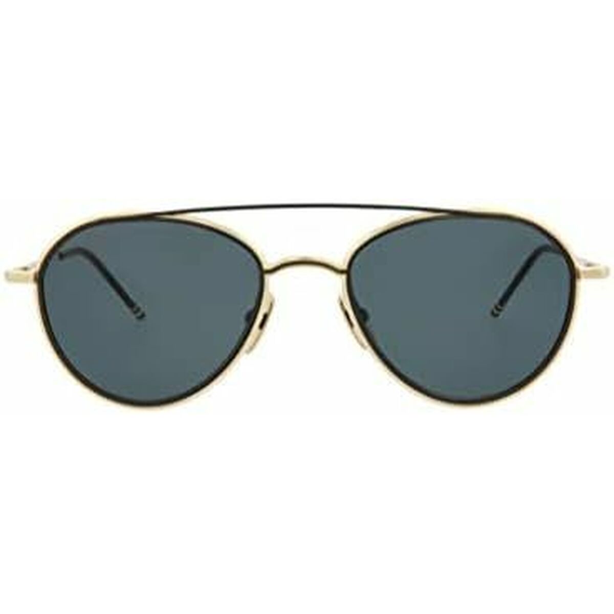 Unisex Sunglasses Thom Browne TB-109-A-T-GLD-BLK-53  53 mm