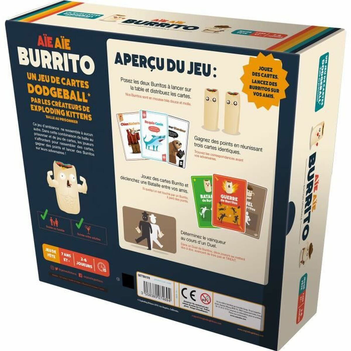 Board game Asmodee Ae Ae Burrito (FR)
