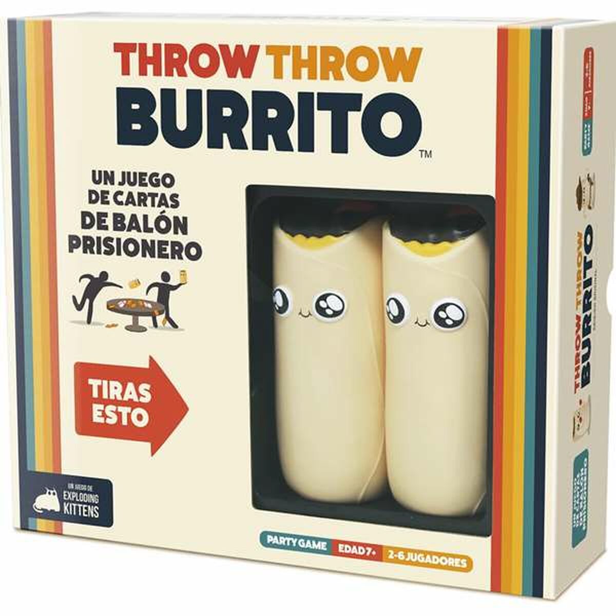 Board game Asmodee Throw Throw Burrito (ES) Board game Asmodee Throw Throw Burrito (ES)