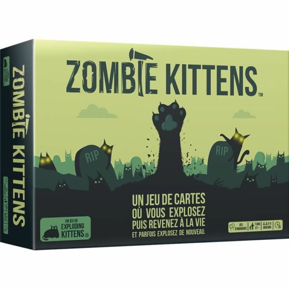 Board game Asmodee Zombie Kittens Board game Asmodee Zombie Kittens