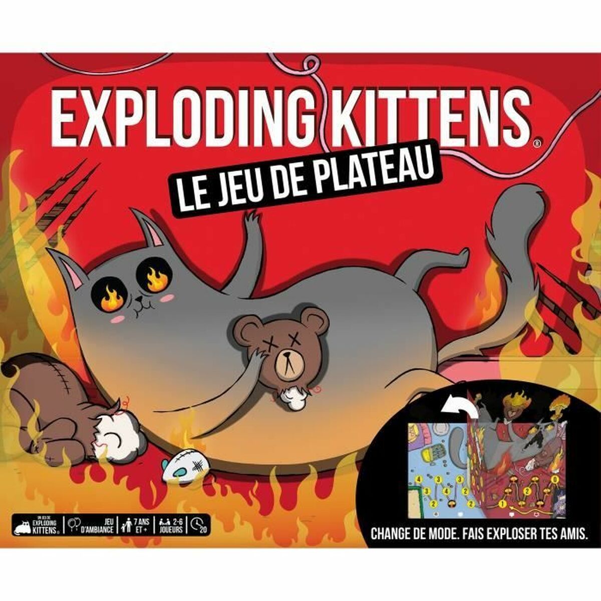 Board game Asmodee Exploding Kittens