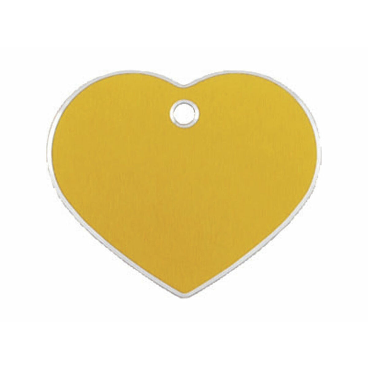 Identification plate for collar Imarc Hi Line Golden Heart Aluminium Identification plate for collar Imarc Hi Line Golden Heart Aluminium