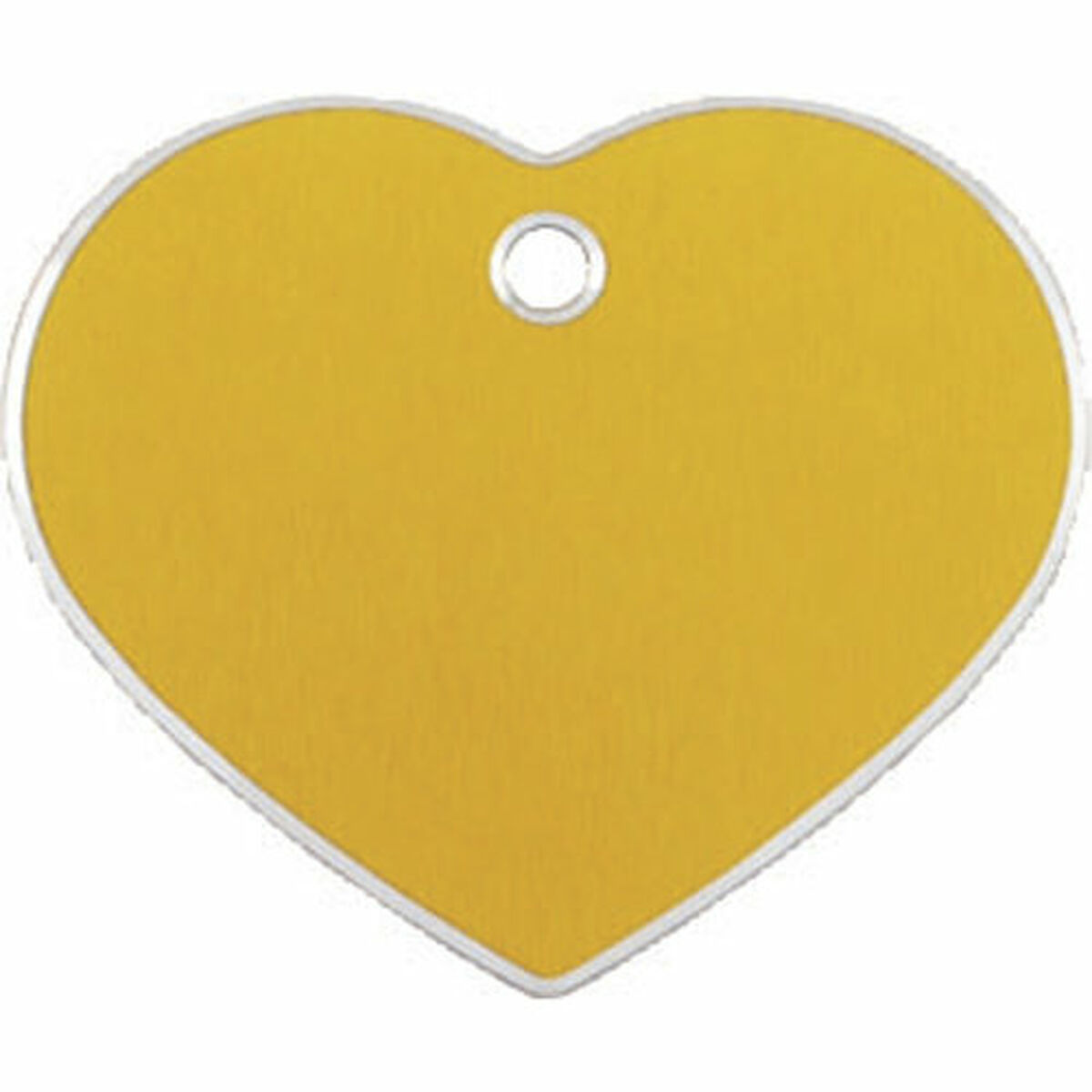 Identification plate for collar Imarc Hi Line Golden Heart Aluminium