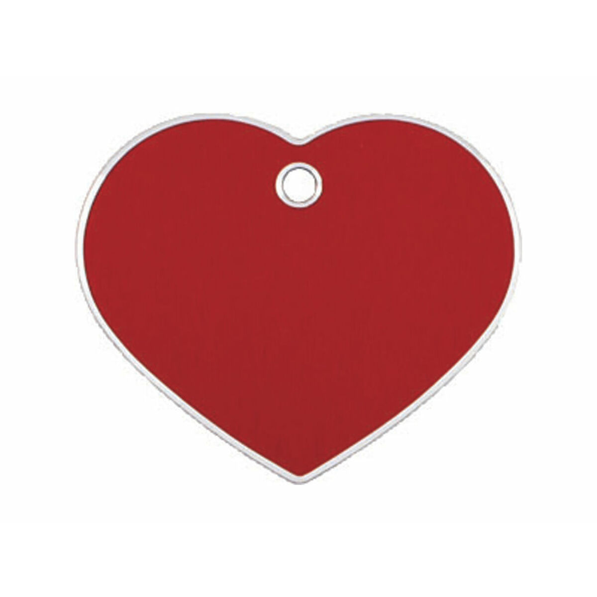 Identification plate Imarc Heart Red Identification plate Imarc Heart Red