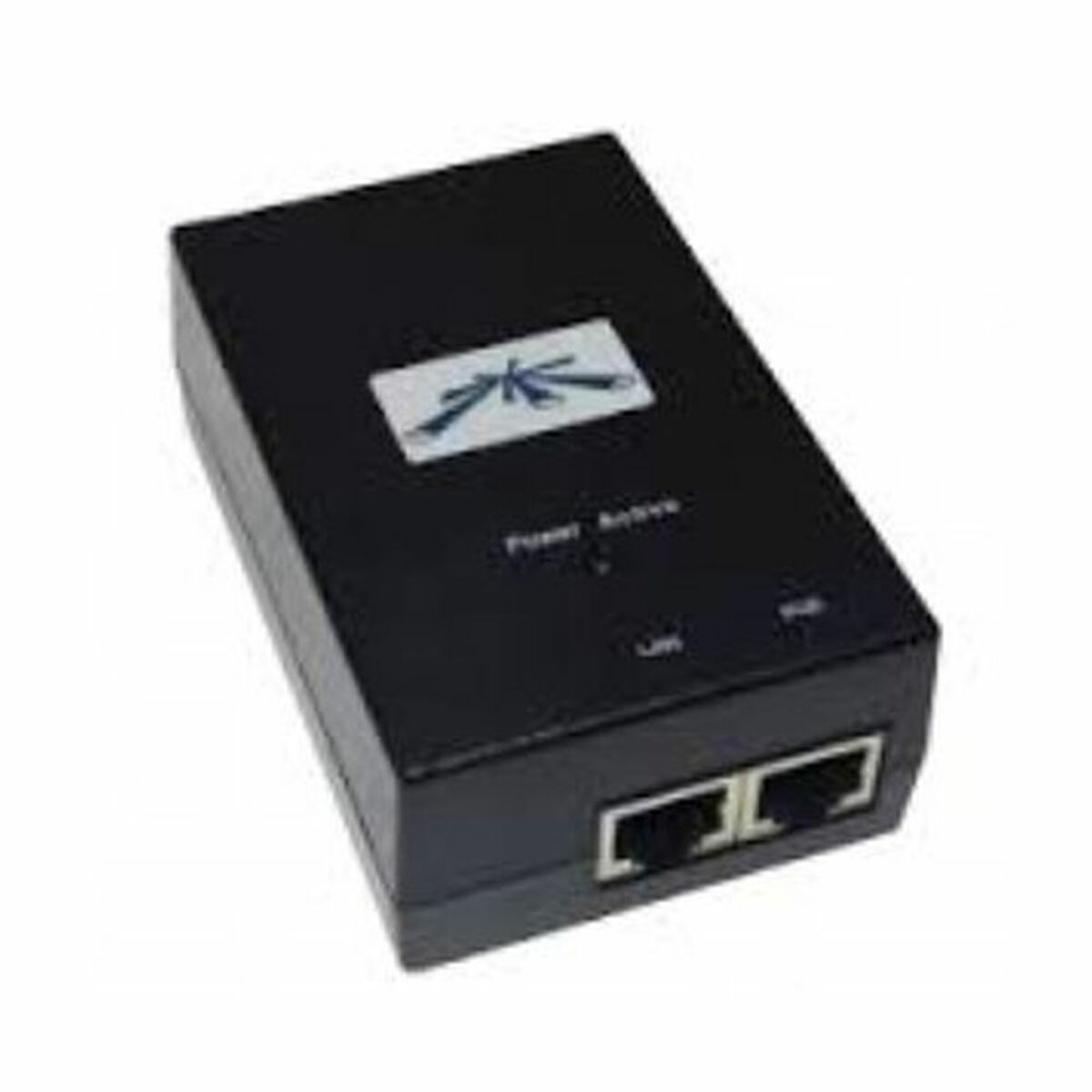PoE Injector UBIQUITI POE-48 Gigabit Ethernet 24 W Black