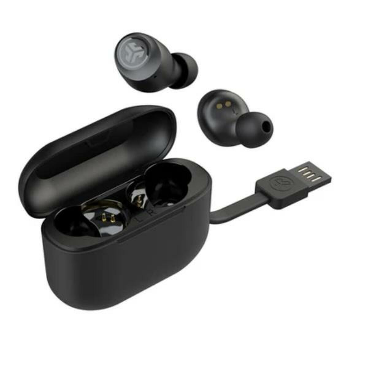 Bluetooth Headphones JLab IEUEBGAIRPOPRBLK124 Bluetooth Headphones JLab IEUEBGAIRPOPRBLK124