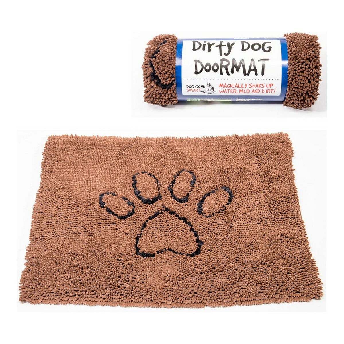 Dog Carpet Dog Gone Smart Microfibres Brown (79 x 51 cm) Dog Carpet Dog Gone Smart Microfibres Brown (79 x 51 cm)