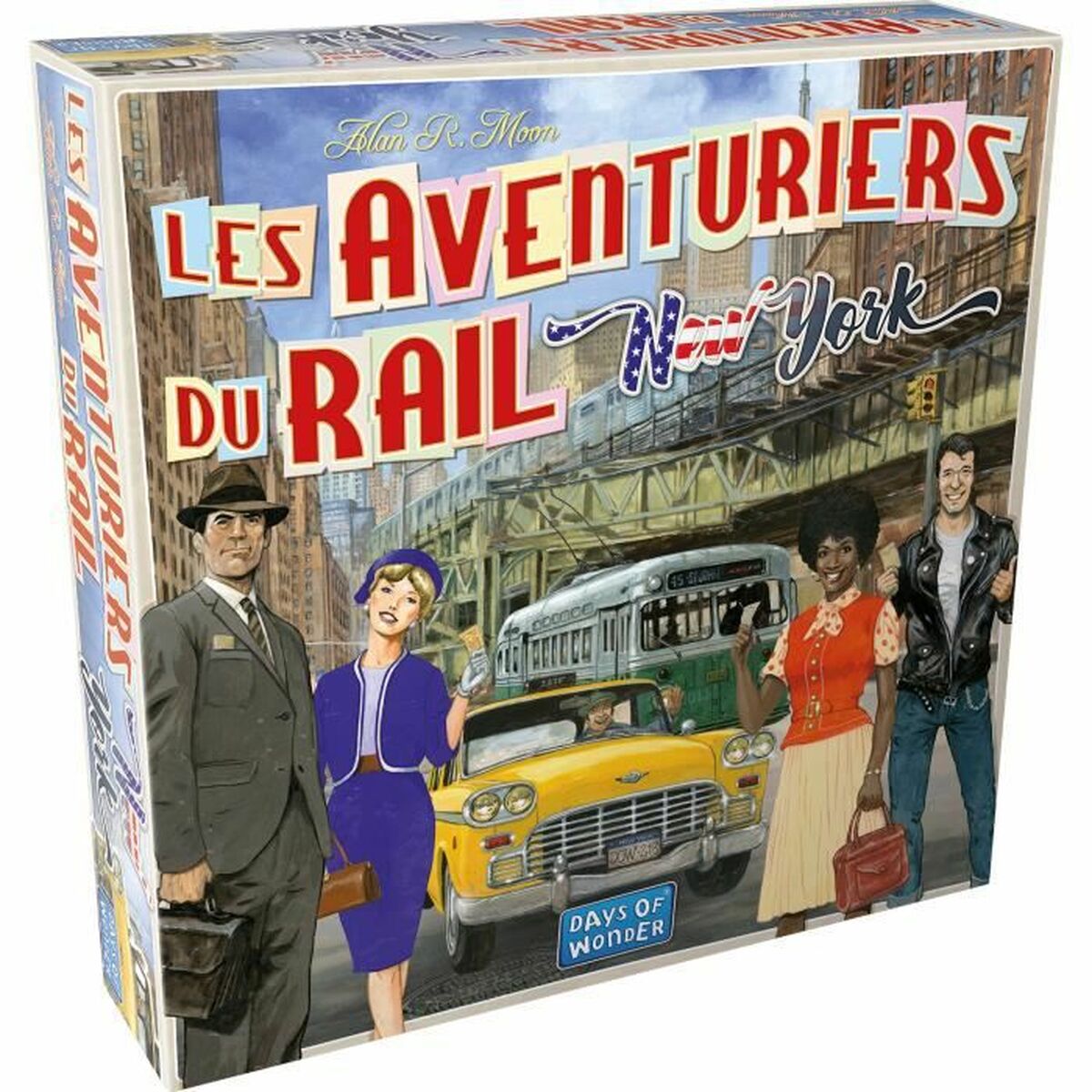 Board game Les Aventuriers du Rail – New York (FR)