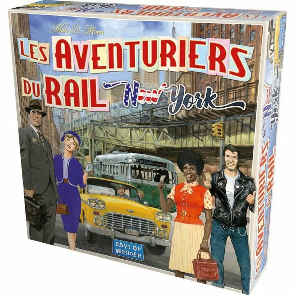 Board game Les Aventuriers du Rail – New York (FR)