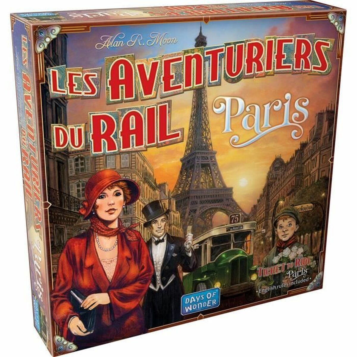 Board game Asmodee Les Aventuriers du Rail – Paris (FR)