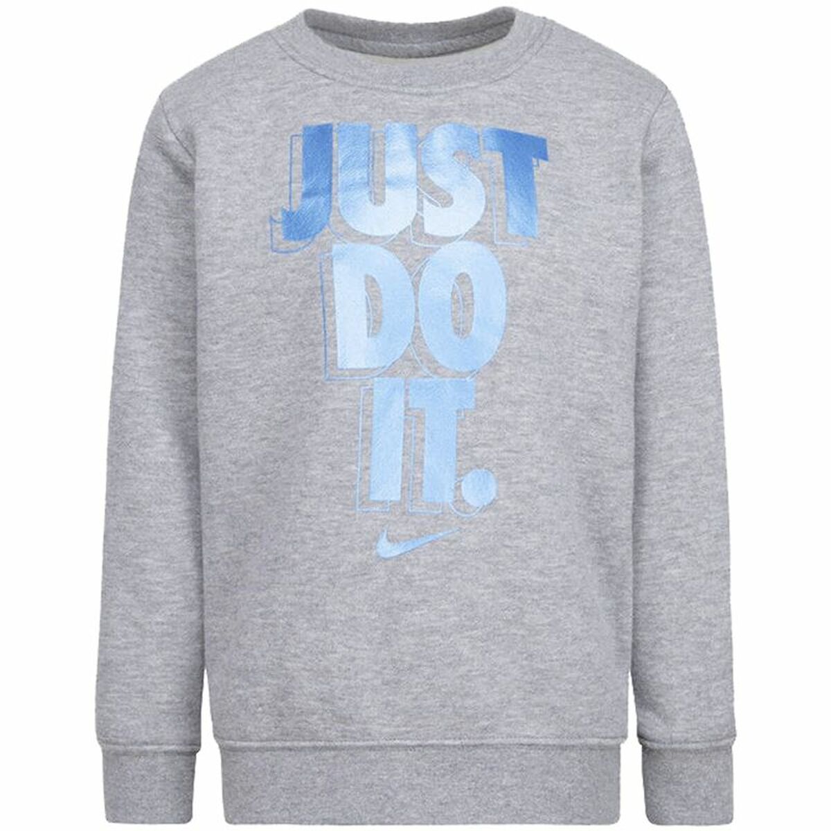 Children’s Sweatshirt without Hood Nike Gifting Grey Children’s Sweatshirt without Hood Nike Gifting Grey
