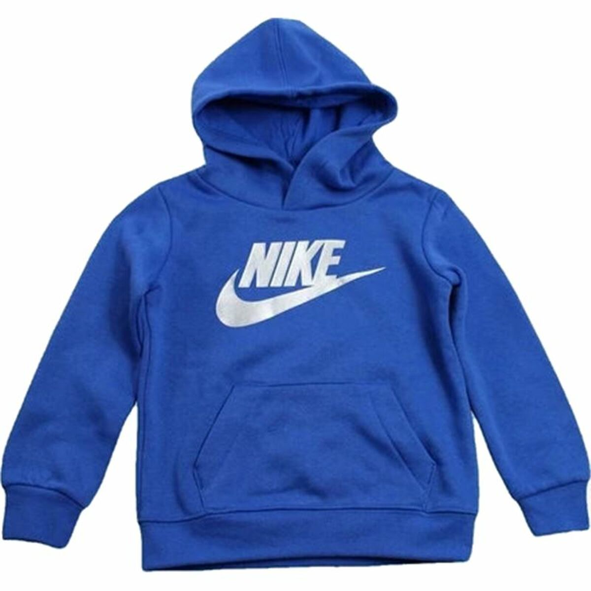Children’s Hoodie Nike Metallic HBR Gifting Blue Children’s Hoodie Nike Metallic HBR Gifting Blue