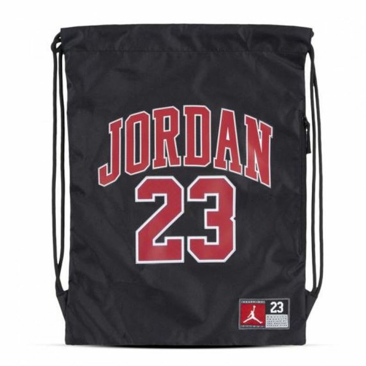 Backpack with Strings Jordan 9A0757 023 Black One size Backpack with Strings Jordan 9A0757 023 Black One size
