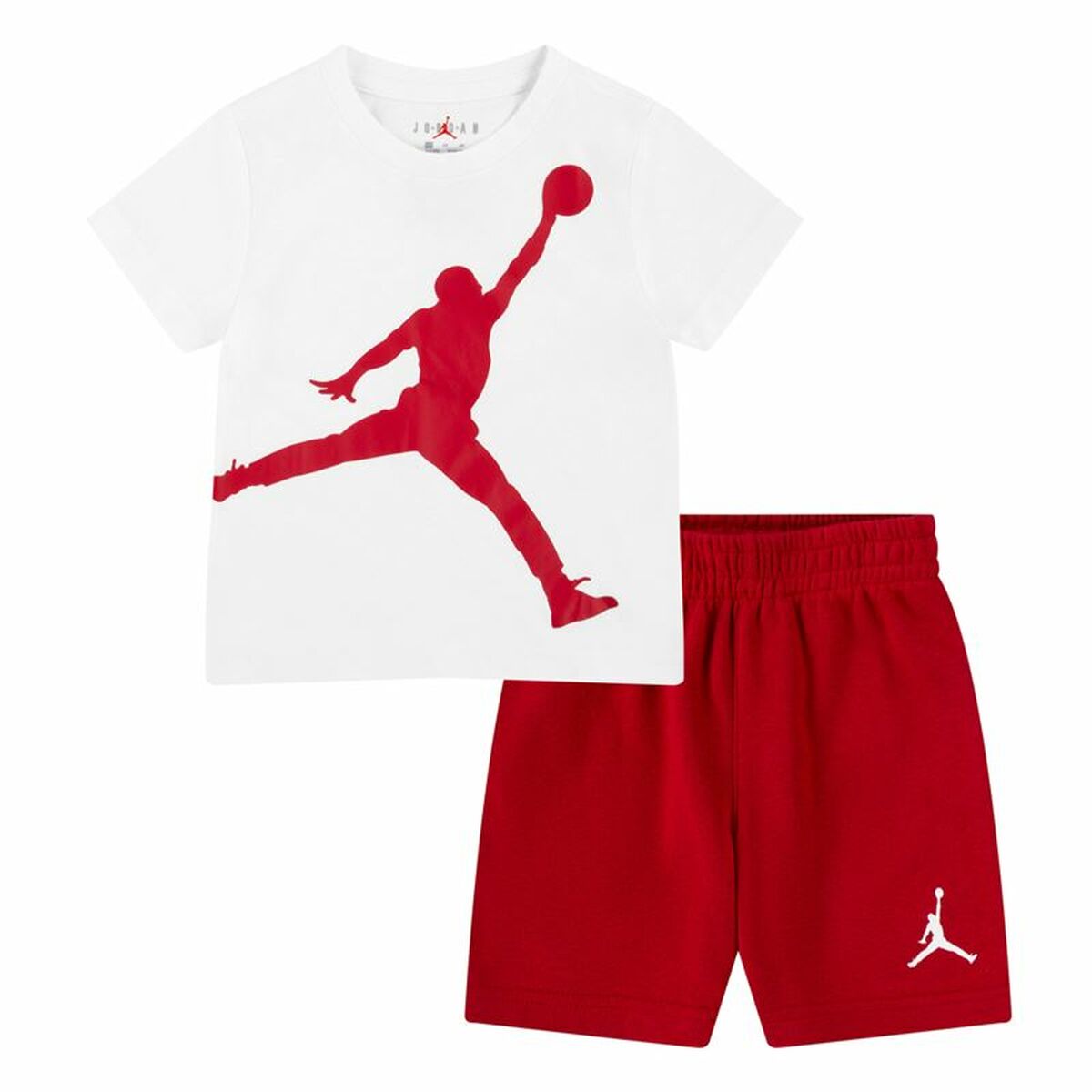 Children’s Sports Outfit Nike White Red 2 Pieces
