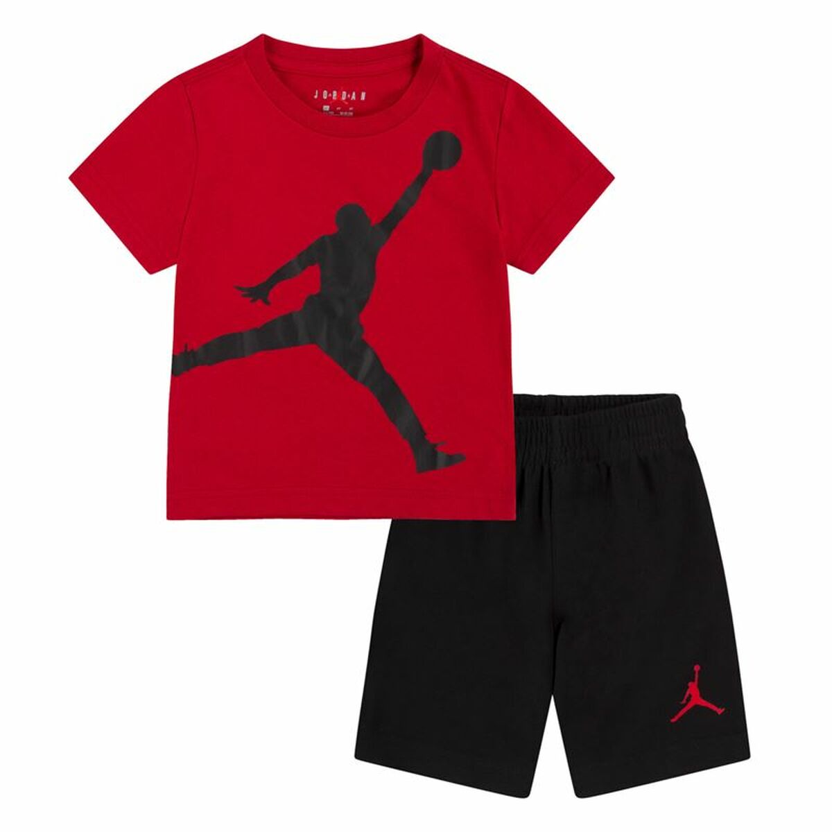 Children’s Sports Outfit Nike Black Red Multicolour 2 Pieces