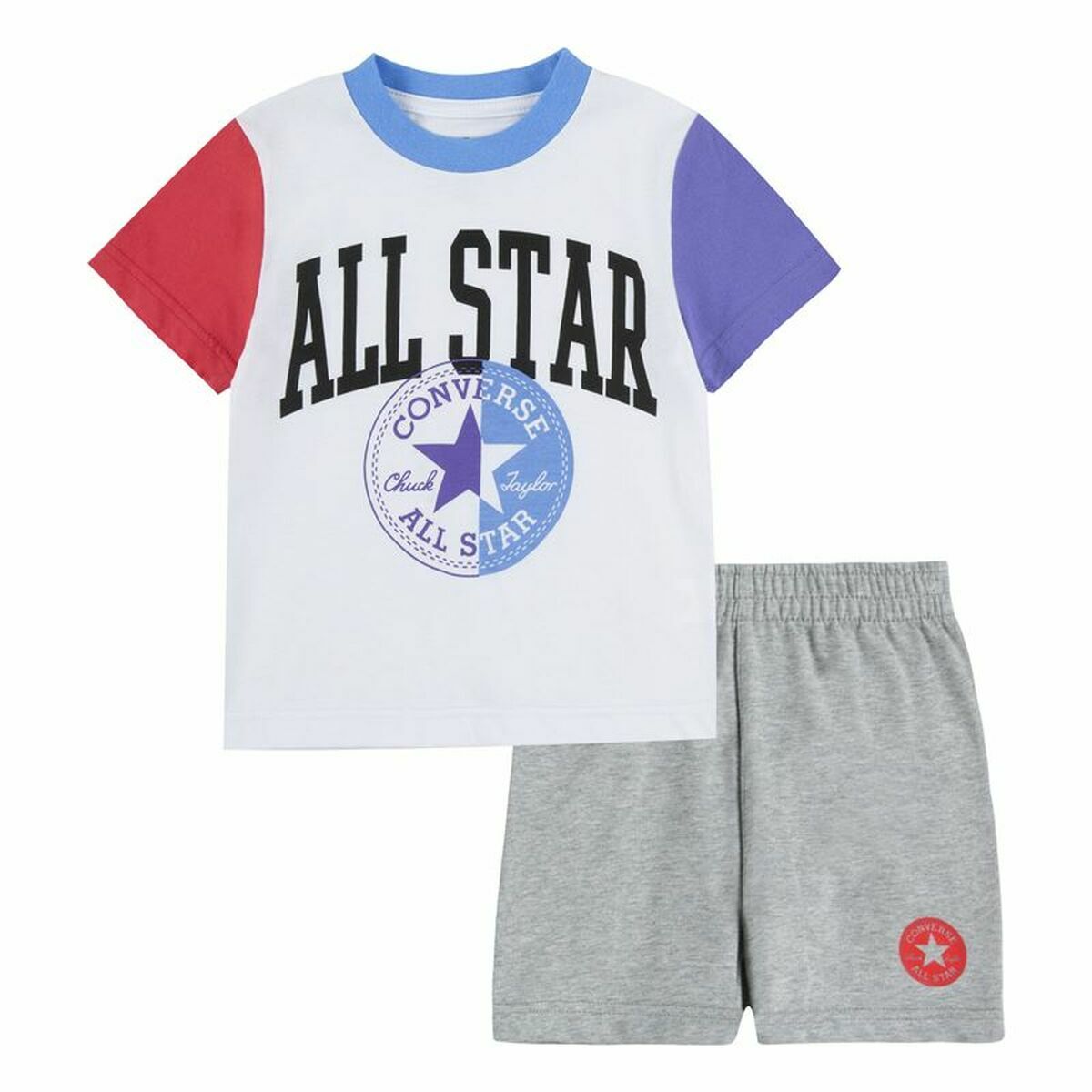 Children’s Sports Outfit Converse Blocked  White