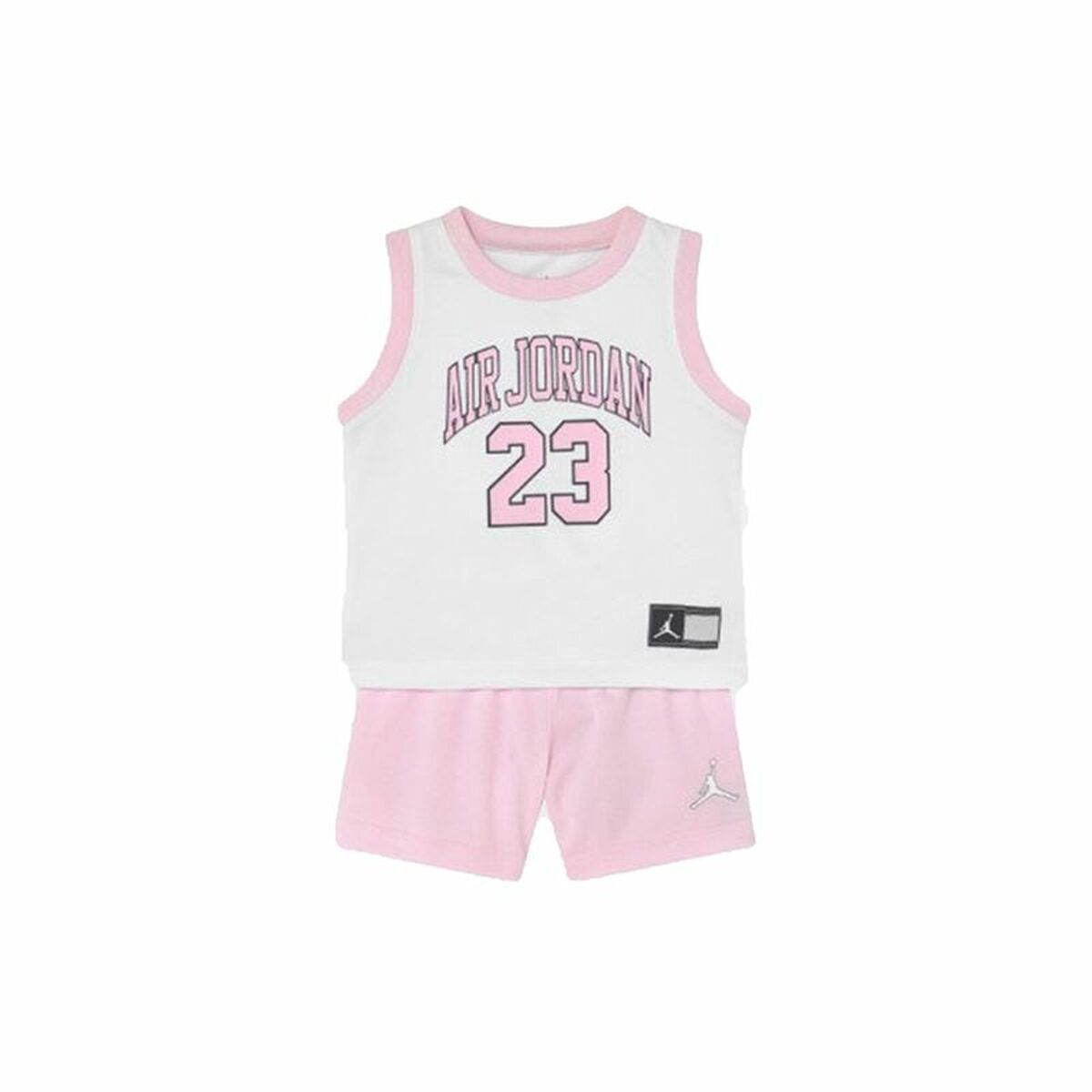Children’s Sports Outfit Nike Air Jordan Cadet Multicolour Pink