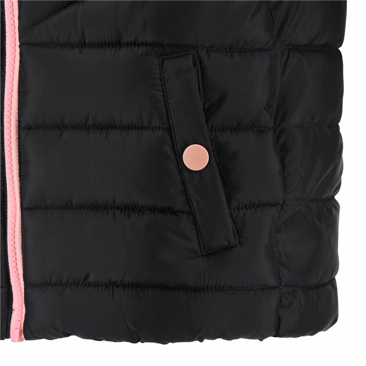 Children’s Jacket Converse Solid Mdwt Puffer Black