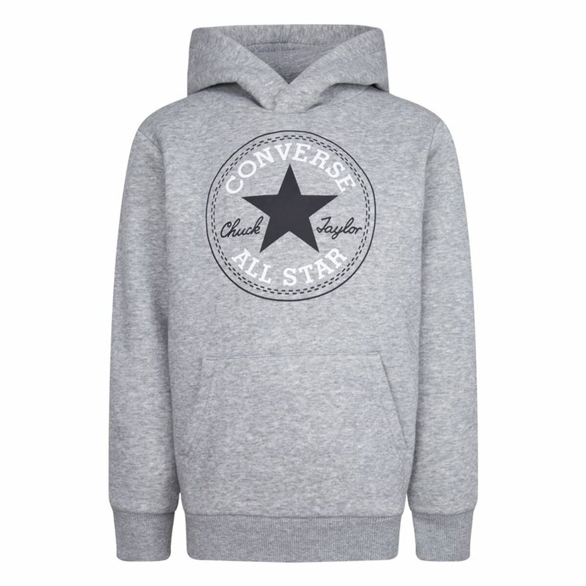 Children’s Hoodie Converse Chuck Taylor Patch Core Light grey Children’s Hoodie Converse Chuck Taylor Patch Core Light grey
