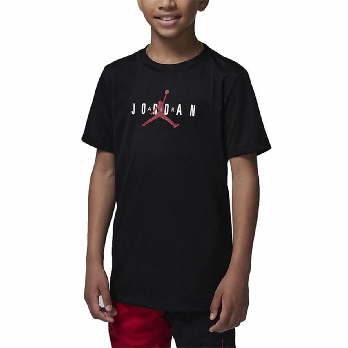 Child’s Short Sleeve T-Shirt Jordan Jumpman Sustainable Black Child’s Short Sleeve T-Shirt Jordan Jumpman Sustainable Black