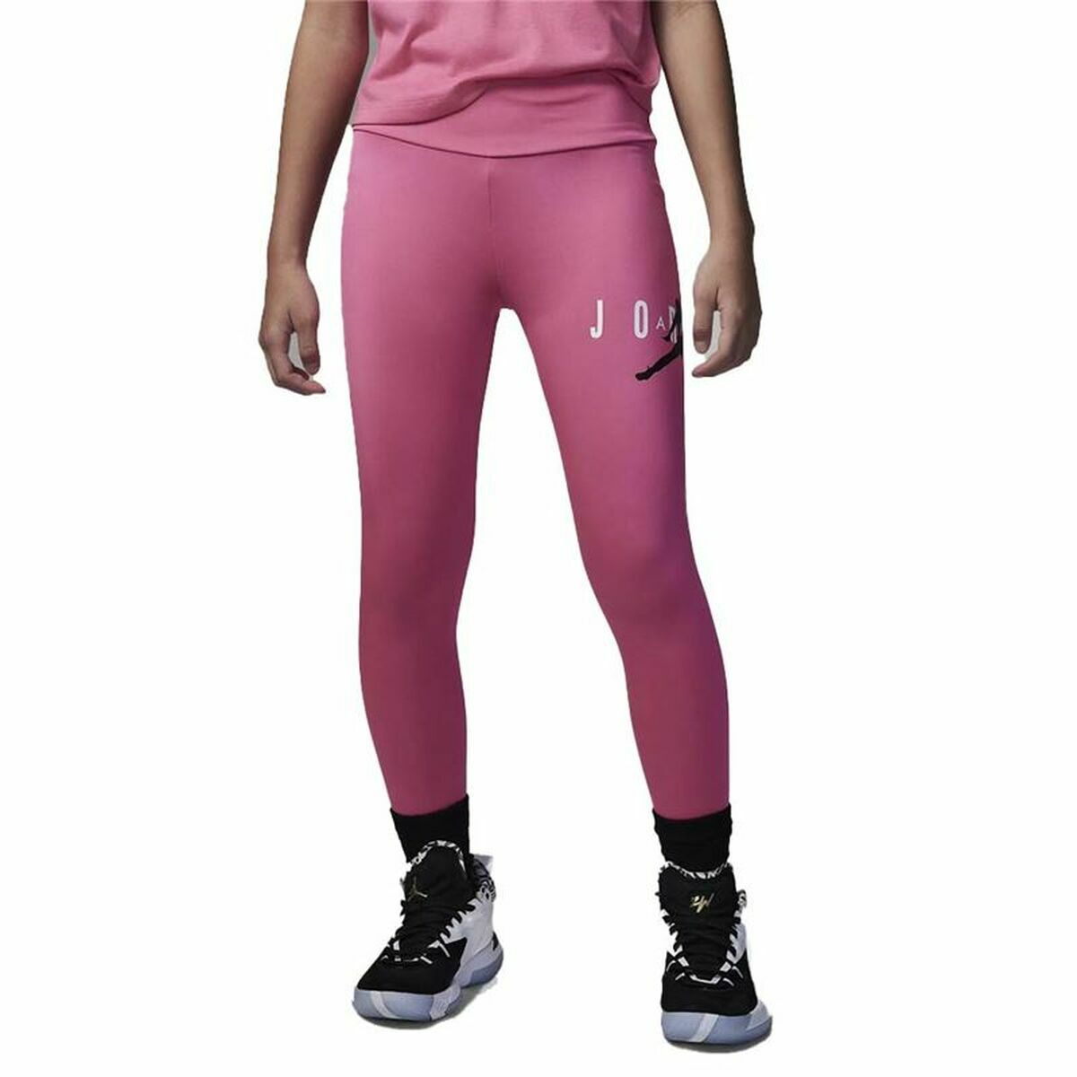 Sports Leggings for Children Nike Jumpman Pink Sports Leggings for Children Nike Jumpman Pink