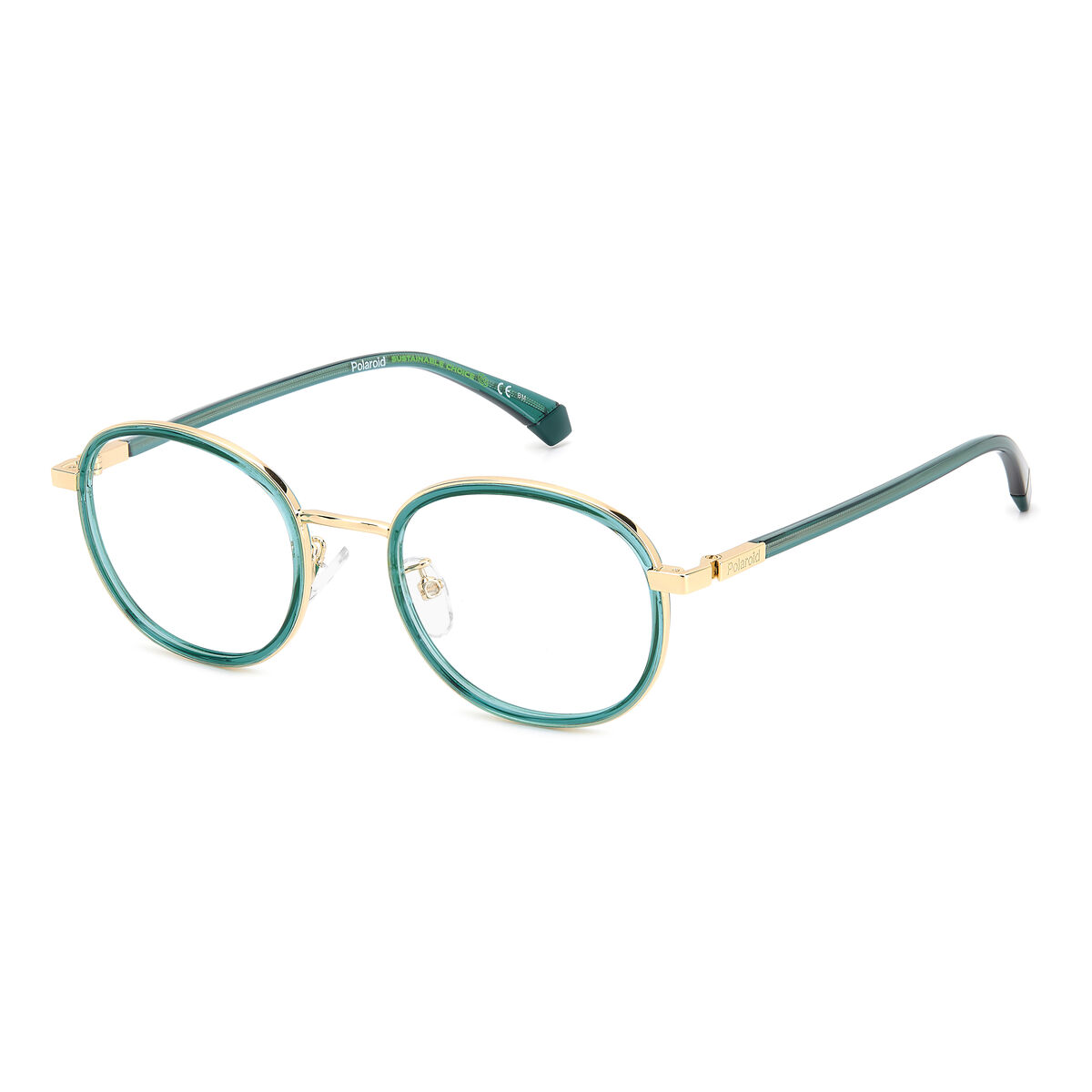 Unisex’ Spectacle frame Polaroid PLD-D475-G-J5G Gold Ø 50 mm