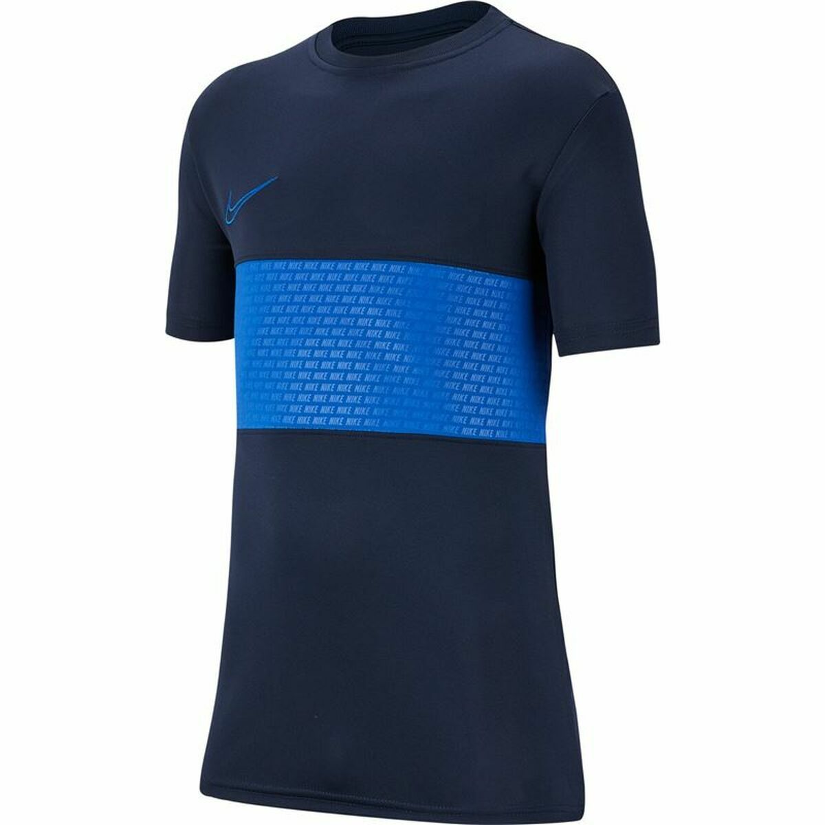 Child’s Short Sleeve T-Shirt Nike Dri-FIT Academy Blue