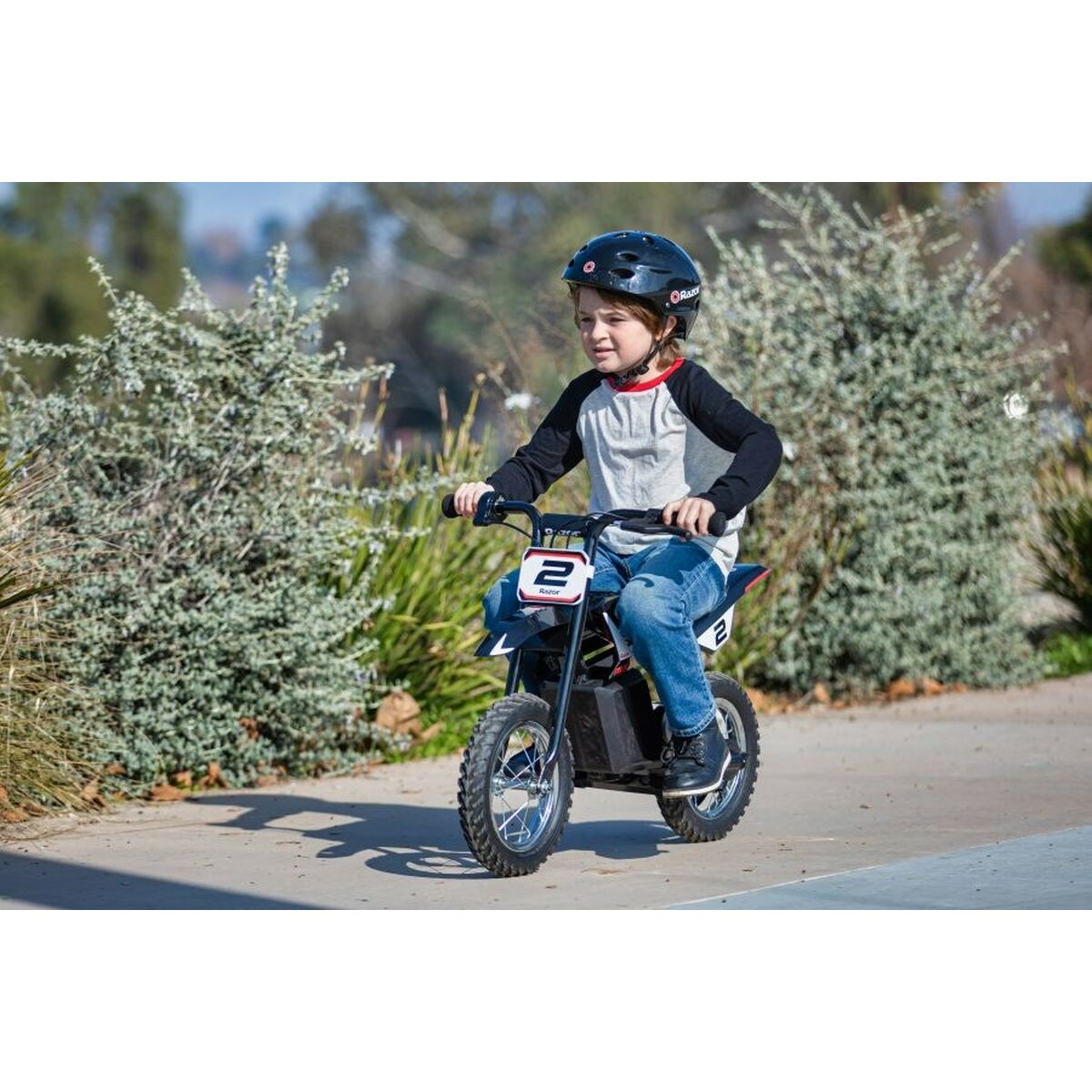 Children’s Electric Scooter Razor MX125 White Chrome